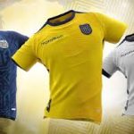 conjunto de camisetas ecuador
